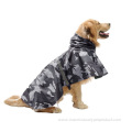 Reflective waterproof cape and hooded raincoat for pets